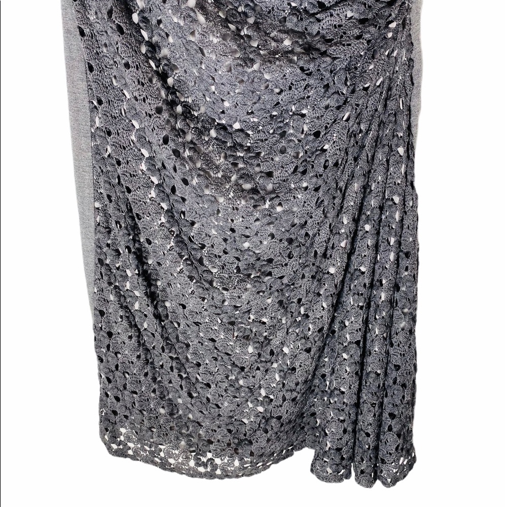 NWT**SUZI CHIN Gray Dress**US 6**$155 - Picture 5 of 8